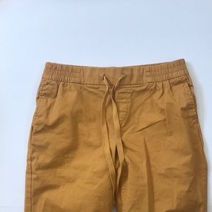 Mustard Yellow jogger pants old navy | Like New |